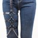 Punk Leder Käfig Gothic Strumpfband Gürtel Körper Riemen Dessous Frauen Hosenträger Harajuku Körper Bondage Schwert Oberschenkel Harness Strümpfe_voghion.com