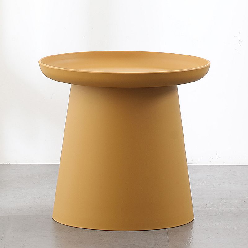 Nordic Round Plastic Coffee Table For Living Room, Small Apartment, Simple Sofa Side Table, Minimalist Balcony Trendy_voghion.com