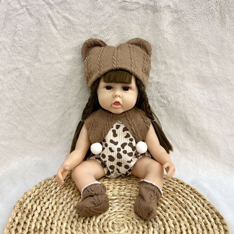Popular 30CM Baby Doll Toy Bebê Menina Vinil Macio Reborn Bebê_voghion.com