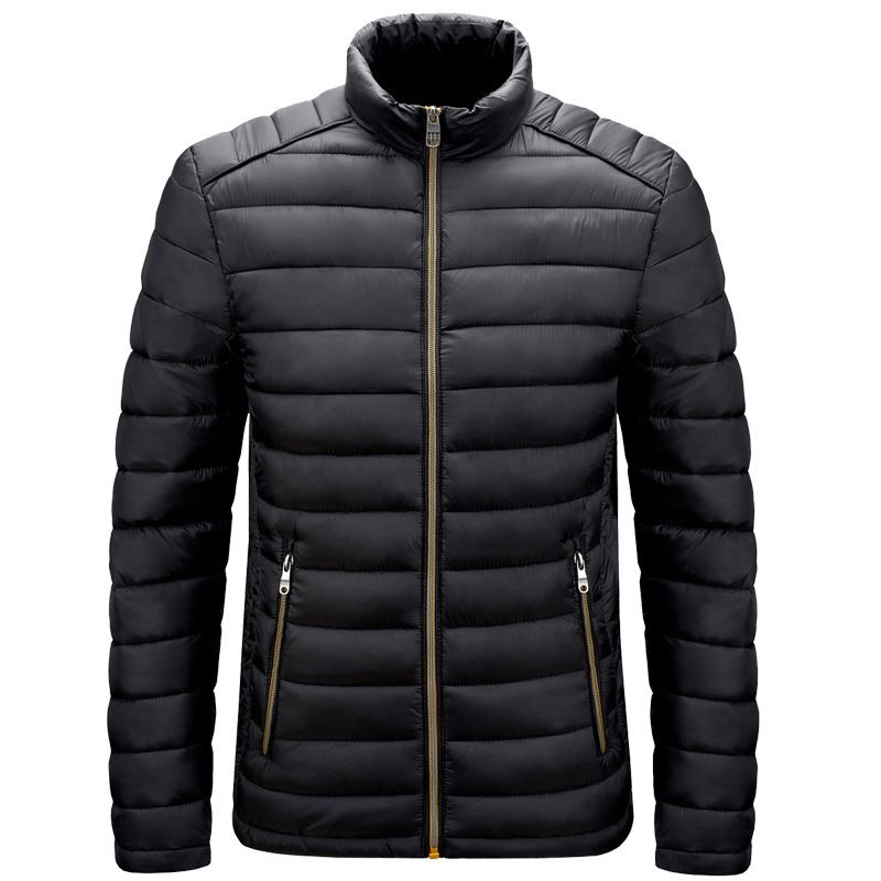 Herrenbekleidung Leichte Steppjacke für Herren – Slim Fit Packable Coat (6 Farben, M-6XL)_voghion.com