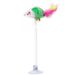 Swinging Suction Cup Spring With Bell Sound Mouse Feather Cat Toy Factory_voghion.com