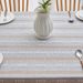 French Striped Linen Tablecloth – Slip-Resistant Rectangular Cotton Table Cover For Dining & Coffee Tables (Grey Geometric Pattern)_voghion.com