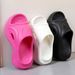 Flat slippers with arch support and orthotic function, worn outside with a high-grade feeling, stepped on with soft soles_voghion.com