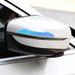 Tira de manija de puerta de coche, espejo retrovisor equipado con pegatina decorativa luminosa de colores, pegamento espesado antigoteo_voghion.com