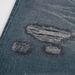 Herrenjeans im Vintage-Kettenprint – Entspannte Baggy-Hose mit geradem Bein und 3D-Details (S-XL, Blau)_voghion.com