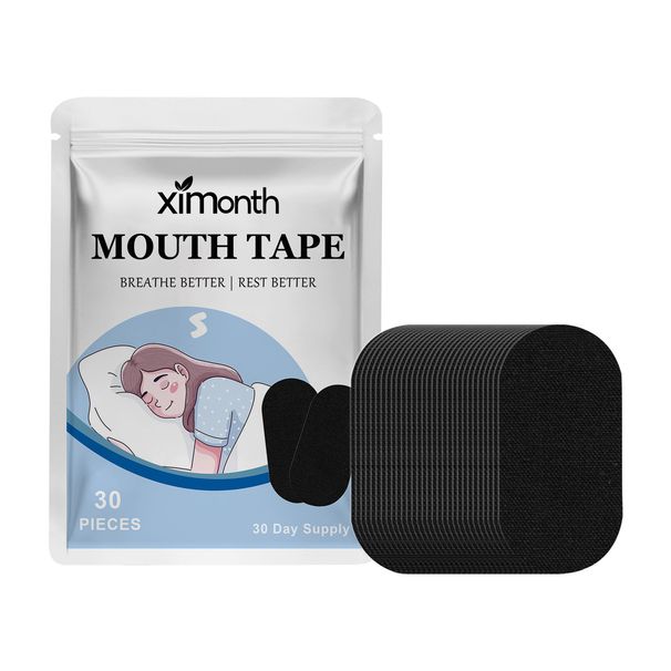 XIMONTH Anti Snoring Sleep Patch, Nighttime Anti Snoring Care, Bekväm sömn, Fysisk Ventilation Anti Snoring Patch_voghion.com