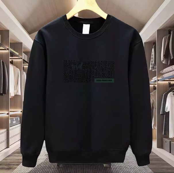 China-Chic Marke Weiyi Herren 2025 Neuer Frühling und Herbst Dünner lockerer Rundhalsausschnitt Lässiger Plüsch American Ruffian Hübscher Herrenmantel_voghion.com