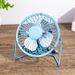 4 Inch USB Mini Desk Fan - Portable Metal Office Fan For Computer, Quiet Personal Cooling Fan_voghion.com