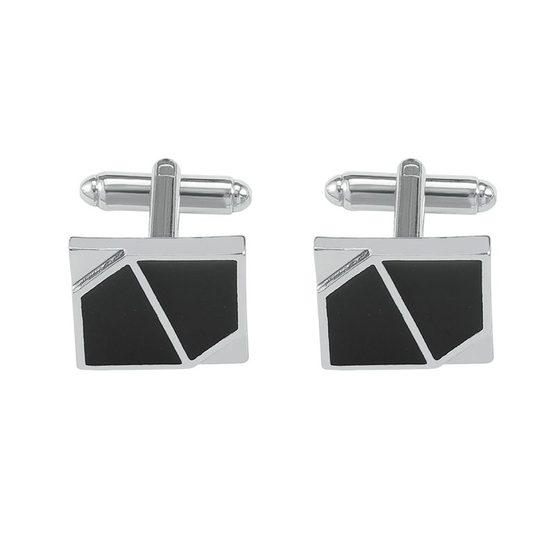 Accessorize With Floral Striped Men's French Shirt Cufflinks_voghion.com