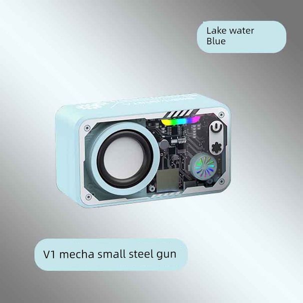 V1 Bluetooth Audio Mech Lock And Load Spray Super Dynamic Bass Boost Portable Grand Haut-Parleur Longue Durée de Vie de la Batterie Bonne_voghion.com