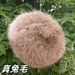 Pet Real Animal Rabbit Fur Ball Enrichment Sniffing Toy Cat Teaser Wand_voghion.com