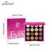 Lidschatten POPFEEL 16 Farben Rosa Lidschatten Perlglanz Matt Erdfarben Lidschatten Palette Make-Up_voghion.com