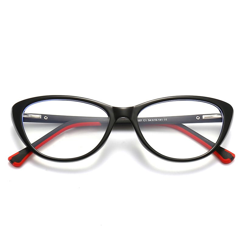 Neu 2337 elastische Bein Runde Unisex TR90 Rahmen Anti Blau Licht Gläser Flache_voghion.com