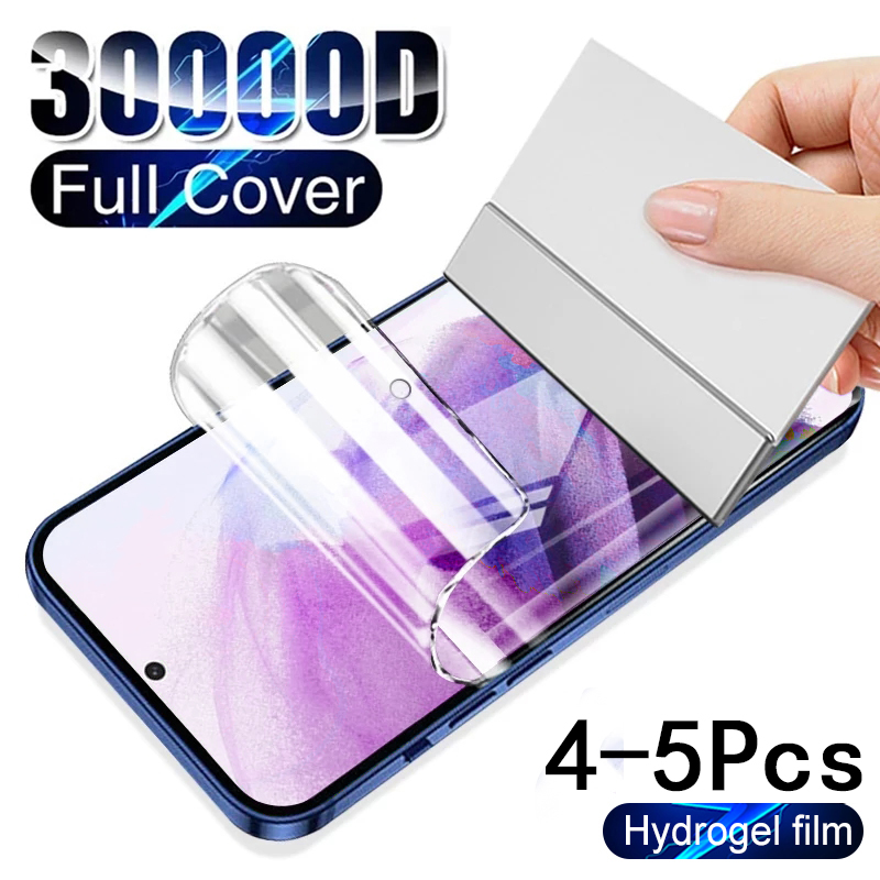 Zaščita za zaslon s hidrogelno folijo za Samsung Galaxy S8 S9 S10 S20 S21 S22 S23 Plus Note8 Note9 Note10 Note20 Ultra mehka zaščita brez stekla_voghion.com