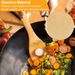 6 pezzi di utensili da cucina in bambù, cucchiai da cucina, spatola in legno_voghion.com