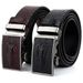 HEIßER CUKUP Hochwertiges Design Krokoprägung Rindsledergürtel Ratsche Automatische Schnalle Gürtel Herren Accessoires NCK699_voghion.com