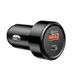 48W Dual-Port Car Charger - QC3.0 & PD30W Fast Charging With Cigarette Lighter Adapter_voghion.com