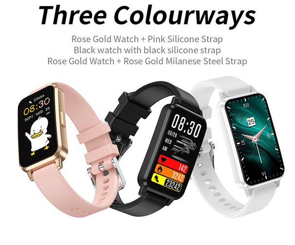 Nuovo Smart Watch da donna con schermo touch screen completo, promemoria chiamate in arrivo, orologi impermeabili, sport Fiess Tracker Smartwatch da donna_voghion.com
