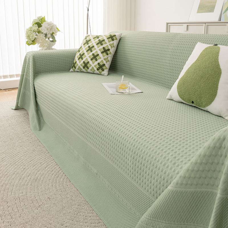 Cooling Bamboo Fiber Sofa Cover - Full Coverage Slip-Resistant Protector (Breathable & Washable For Summer, Nordic Style)​​_voghion.com