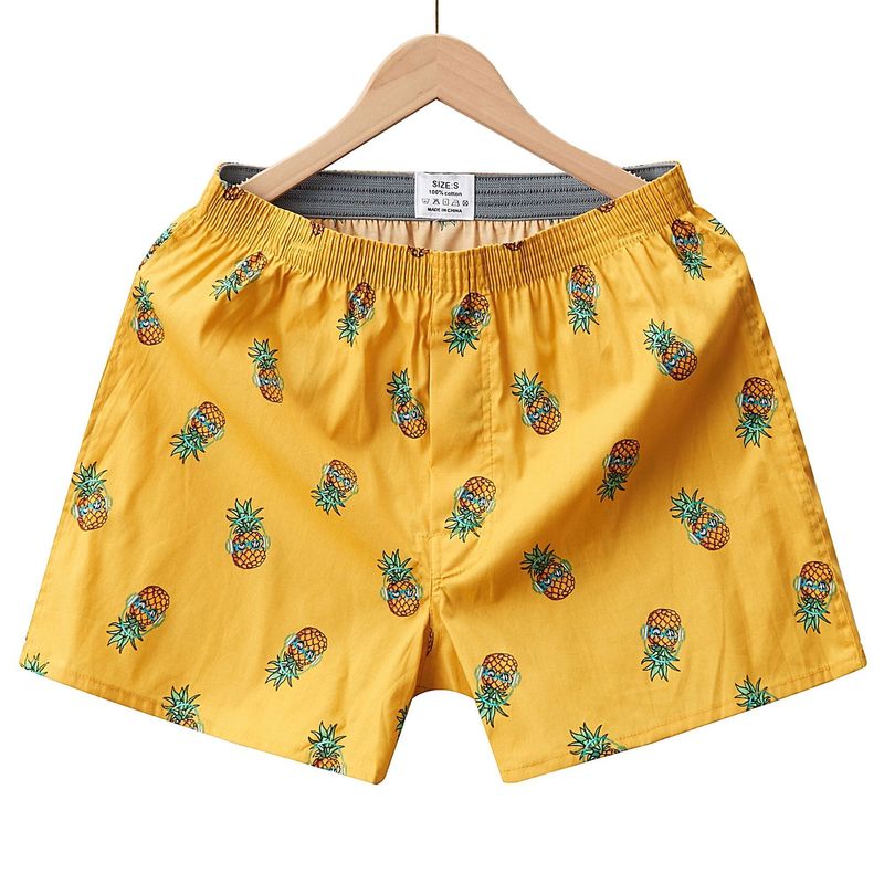 Pantalones de casa para hombre, estampados de moda, holgados y transpirables, de talla grande, con diseño de Arlo._voghion.com