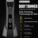Tagliacapelli elettrico 3 in 1 – Rasoio ricaricabile USB-C per uomo con display LCD (lame in ceramica, impermeabile, per la cura di tutto il corpo)_voghion.com