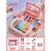 Princess Pretend Makeup Kit – 16-Piece Play Cosmetic Set With Carrying Case (Ages 4+)_voghion.com
