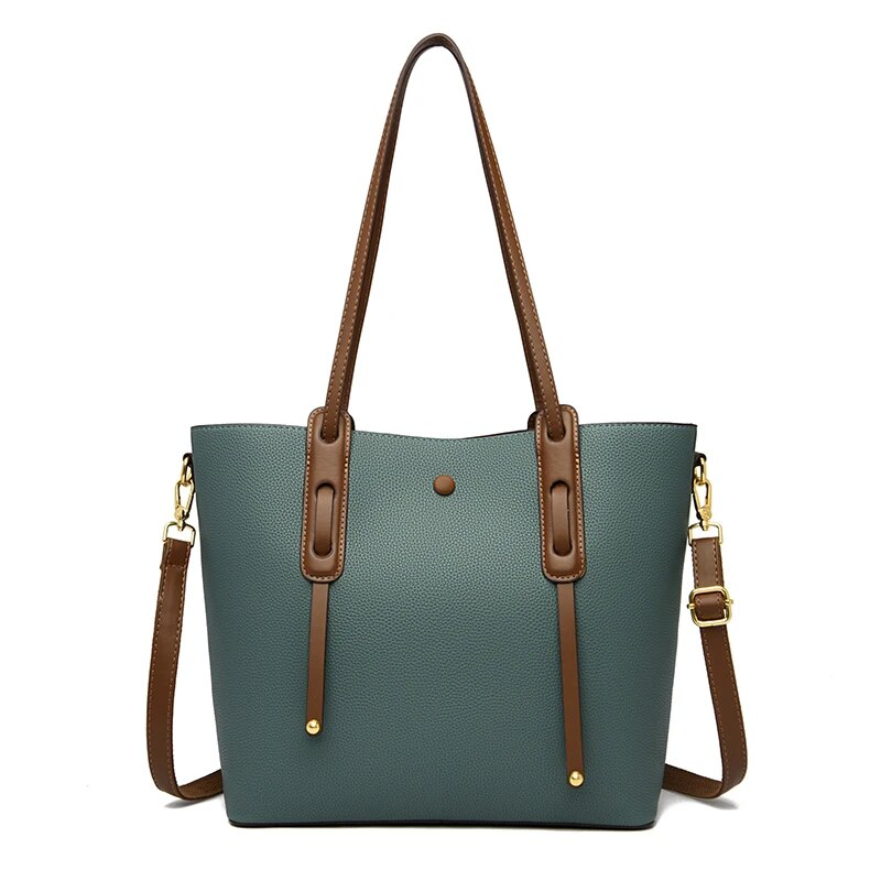 Mode Weiche PU Leder Frauen Tasche Europäischen und Amerikanischen Retro Weibliche Große Kapazität Totes Schulter Sac Handtasche Neue_voghion.com