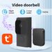 Smart Video Doorbell With 480P Camera, 2.4G WiFi, Two-Way Audio & Night Vision, Wireless Rechargeable Doorbell For Home Security_voghion.com