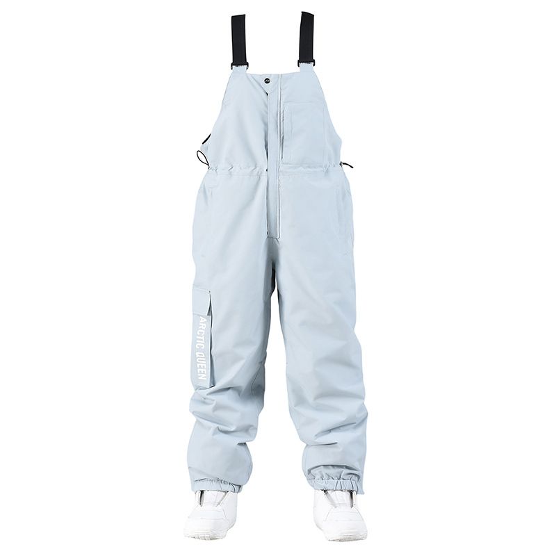 Pantalones de esquí unisex de gran tamaño para invierno, exteriores, resistentes al viento, snowboard, de una pieza, térmicos_voghion.com