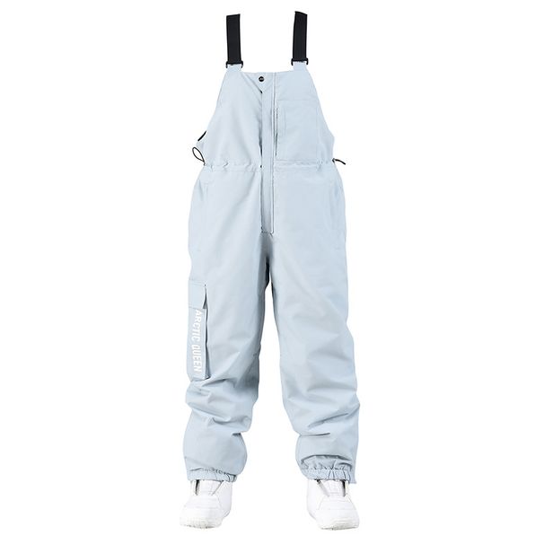 Pantalones de esquí unisex de gran tamaño para invierno, exteriores, resistentes al viento, snowboard, de una pieza, térmicos_voghion.com