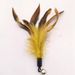 Steel Wire Feather Pet Toy Bell Interactive Puzzle Cat Teaser Wand Replacement Head_voghion.com
