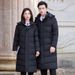 "Knee-Length Professional Cotton Coat – Unisex Winter Workwear For Property & Hospitality Staff"_voghion.com