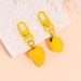 Strawberry Grape Banana Mango Lemon Keychain Simulation Fruit Bag Phone Case CCD Camera Pendant_voghion.com