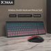 Rechargeable Wireless Bluetooth Key Suit Mute Backlit Office Laptop Desktop Computer External Keyboard Mouse_voghion.com