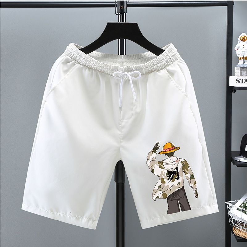 Sommer Piratenkönig Sport Shorts Herren große lockere schnell trocknende lässige 5-Punkt-Hose Basketballhose Strandhose_voghion.com