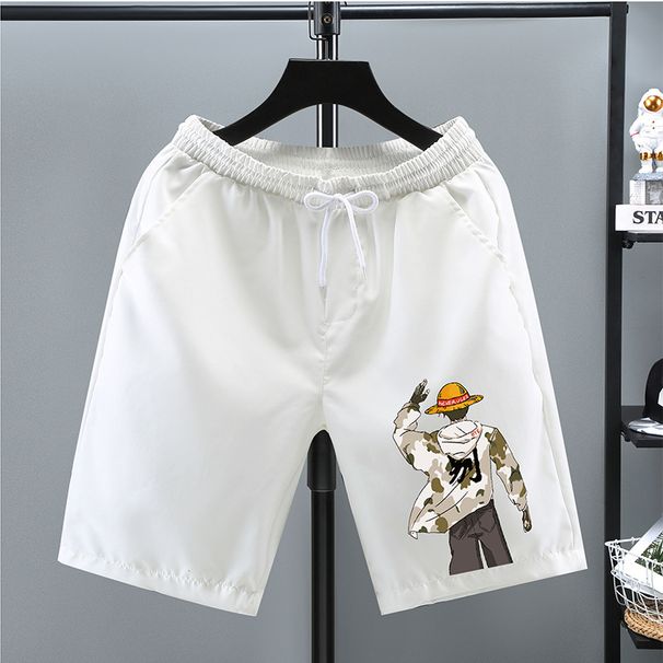 Sommer Piratenkönig Sport Shorts Herren große lockere schnell trocknende lässige 5-Punkt-Hose Basketballhose Strandhose_voghion.com