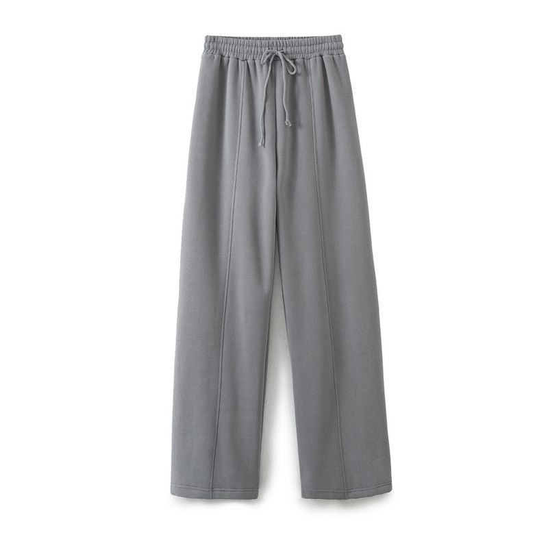 European And American Spring And Autumn 2024 New Women's Hooded Short Sweatshirt + Multi Color Loose Flannel Jogging Pants Suit_voghion.com