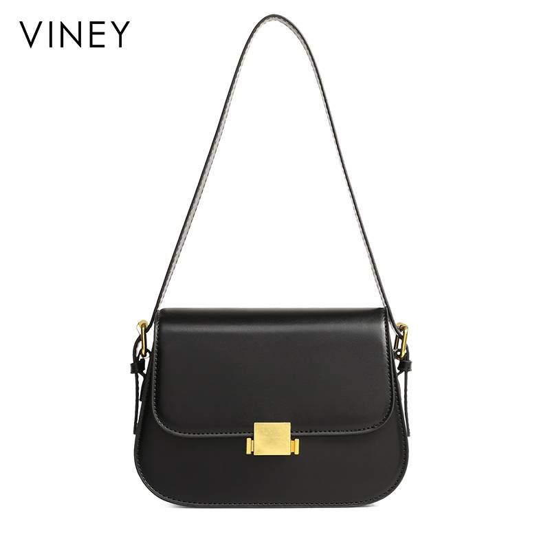 VINEY Bag Damen 2025 Neue Umhängetasche Tofu Bag Einzelne Schulter Achseltasche Kleine Tasche Hochwertige Damentasche aus echtem Leder_voghion.com