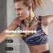 Écouteurs sans fil Bluetooth B998, stéréo, réduction de bruit, universels, pour le sport, avec microphone intégré, étanches IP65, Bluetooth 5.0_voghion.com