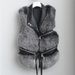 Faux Fox Fur Vest For Women, Fashionable Short Sleeveless Jacket, Trendy Streetwear, Plus Size Options (S-4XL), Multiple Colors_voghion.com