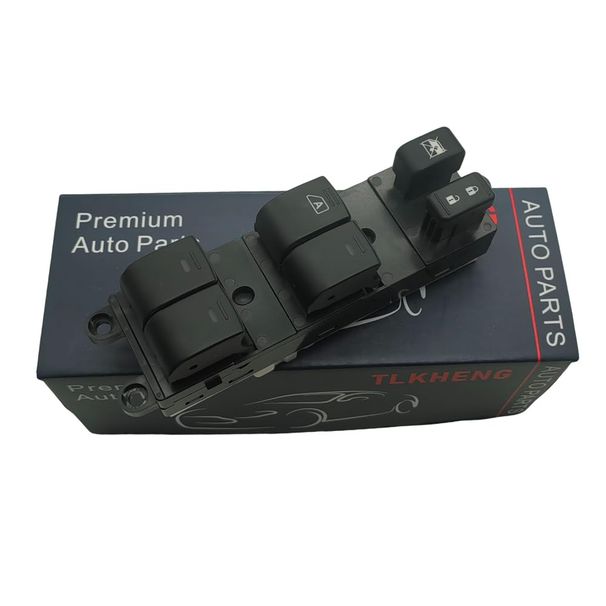 Interrupteur principal de lève-vitre électrique 25401-ZP70A, compatible avec Nissan Frontier, Xterra, Sentra (2007-2019), SW9945_voghion.com