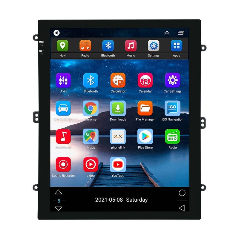  9,7 tommers vertikal skjerm universal host Android stor skjerm vertikal skjerm navigering reverserende bildespiller_voghion.com