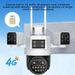 6MP WiFi/4G Outdoor Security Camera With Triple View, Smart Night Vision, Remote Monitoring, IP66 Waterproof,_voghion.com
