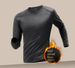 Men's Thermal Underwear Set Winter Fleece Lined Warm Base Layer Running Tight Long Sleeve Shirt & Pants_voghion.com