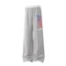 Retro Letter Print Cargo Pants – Unisex Relaxed Fit Workwear Joggers With Faux Double Waistband & Multi-Pockets_voghion.com