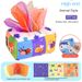 Baby Montessori Toy, Magic Tissue Box, Εκπαιδευτική Εκπαιδευτική Δραστηριότητα Αισθητηριακό Παιχνίδι για Παιδιά Δάχτυλα Άσκηση Απασχολημένο επιτραπέζιο παιχνίδι μωρού_voghion.com