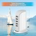 1-teiliges USB-Ladegerät; Ladestation für mehrere Geräte; Schnellladeblock; USB-Ladehub mit mehreren Anschlüssen für iPhone; iPad; Kindle; Reisezubehör_voghion.com