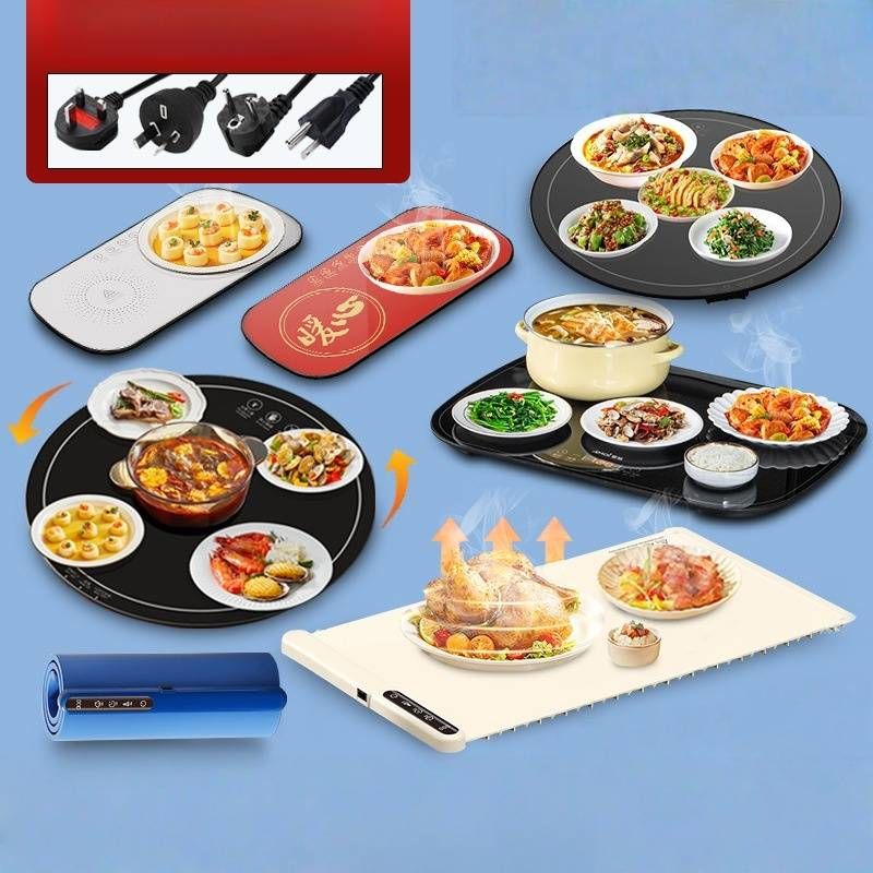 Faltbare Silikon-Warmhalteplatte – Intelligente, konstante Temperatur für Essen und Tisch (Multifunktional, Heimgebrauch)​_voghion.com