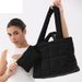 Quilted Puffer Tote Bag For Women - Large Capacity Soft Cloud Shoulder Bag With Nylon Exterior, Lightweight & Stylish Handbag For Travel & Daily Use_voghion.com