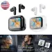 Smart Touch Screen Wireless Earbuds Bluetooth Headphones Active Noise Reduction_voghion.com
